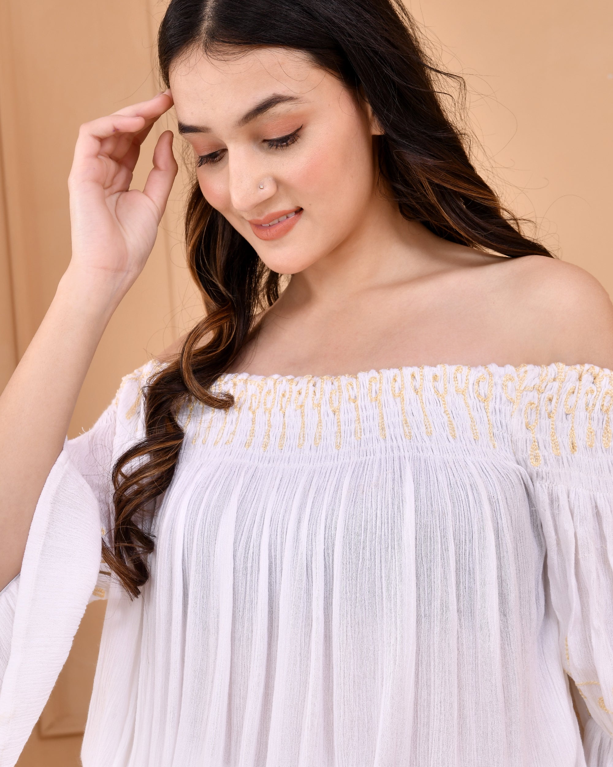 Off shoulder Romper