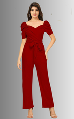 Short Sleeve Jumpsuit