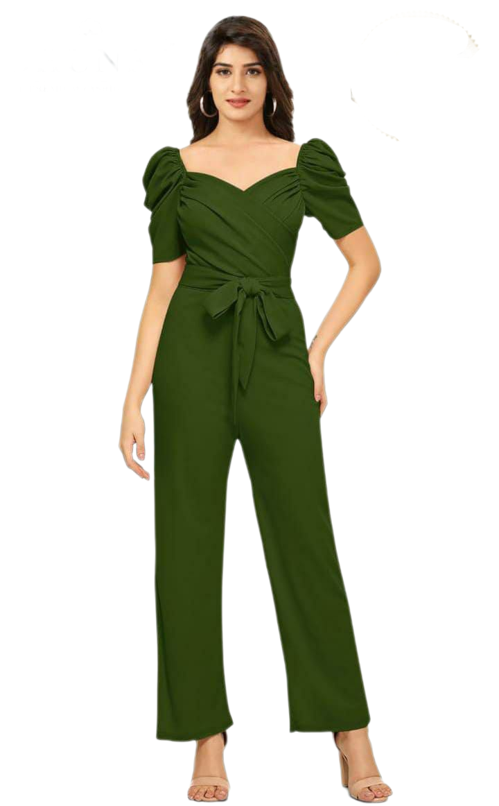 Short Sleeve Jumpsuit