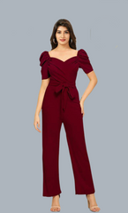 Short Sleeve Jumpsuit