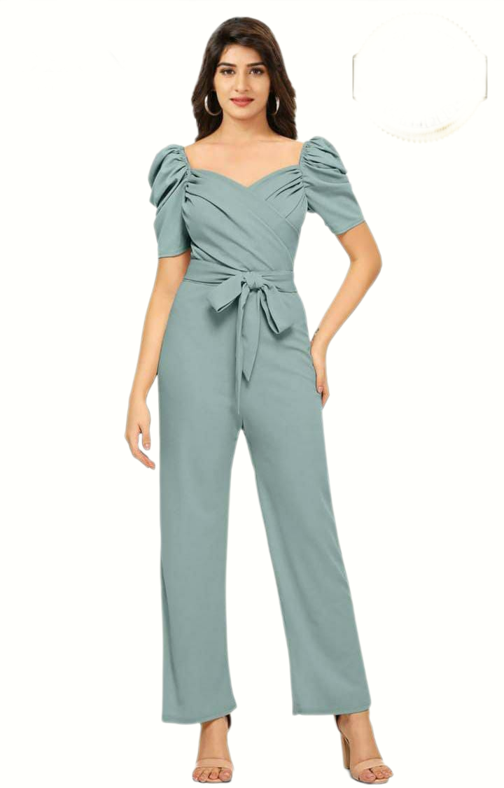 Short Sleeve Jumpsuit